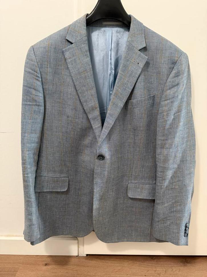 Blauwe Westbury Colbert- Maat 27 (buikmaat), Kleding | Heren, Kostuums en Colberts, Zo goed als nieuw, Overige maten, Blauw, Ophalen of Verzenden