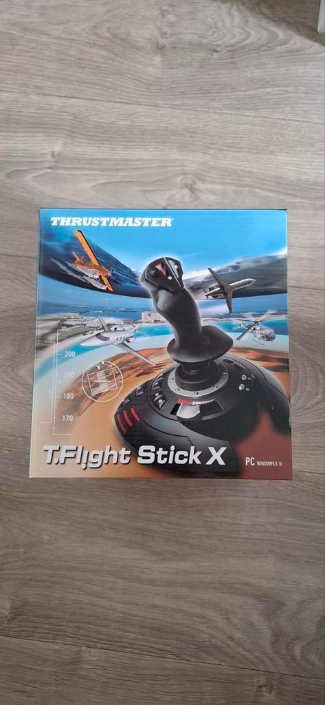 T.Flight Stick X, Spelcomputers en Games, Spelcomputers | Overige Accessoires, Zo goed als nieuw, Ophalen of Verzenden