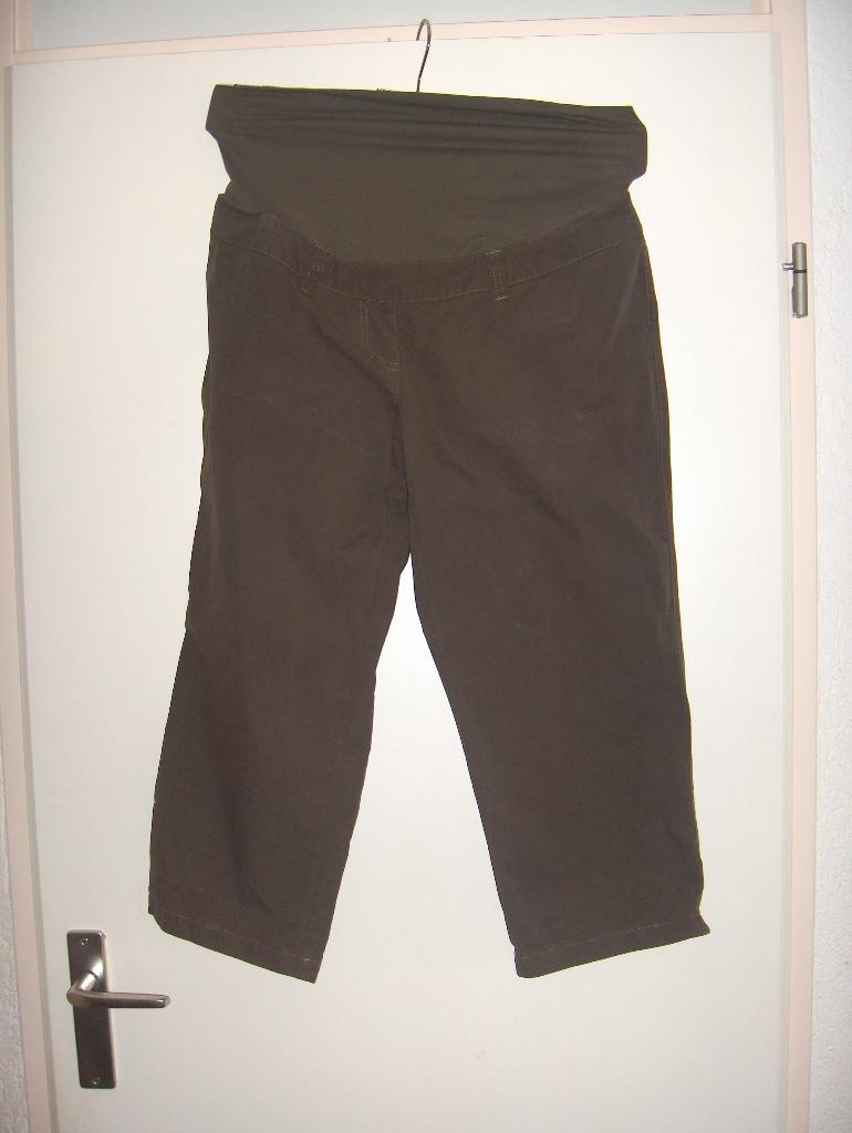 Khaki groen katoenen positie broek MISS ETAM 38 nieuwstaat, Kleding | Dames, Positiekleding, Maat 38/40 (M), Ophalen of Verzenden