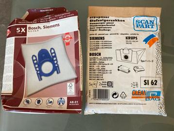 Stofzuigerzakken Bosch/Siemens/Krups stozuiger zakken beschikbaar voor biedingen