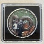 1 oz Maple Leaf Bighorn Sheep, Postzegels en Munten, Edelmetalen en Baren, Ophalen of Verzenden