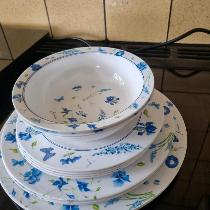 Mepal Rosti Servies  Janneke Brinkman, Caravans en Kamperen, Kampeeraccessoires, Zo goed als nieuw, Ophalen of Verzenden