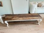 Driftwood salontafel, riviera maison, Huis en Inrichting, Tafels | Salontafels, Ophalen, Gebruikt, Rechthoekig, Minder dan 50 cm