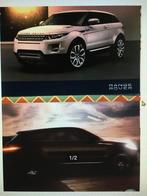 3x Range Rover Evoque folders/brochures/persfoto 2011 + 2007, Ophalen of Verzenden, Zo goed als nieuw