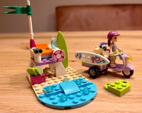 Lego Friends Mia’s strandscooter nr. 41306, Kinderen en Baby's, Speelgoed | Duplo en Lego, Zo goed als nieuw, Lego, Complete set