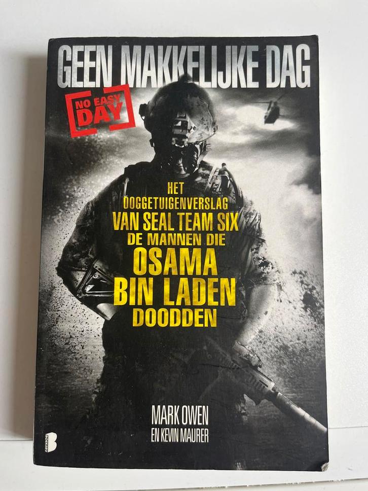 Geen Makkelijke Dag - Mark Owen, Boeken, Oorlog en Militair, Zo goed als nieuw, Overige onderwerpen, 1945 tot heden, Ophalen of Verzenden