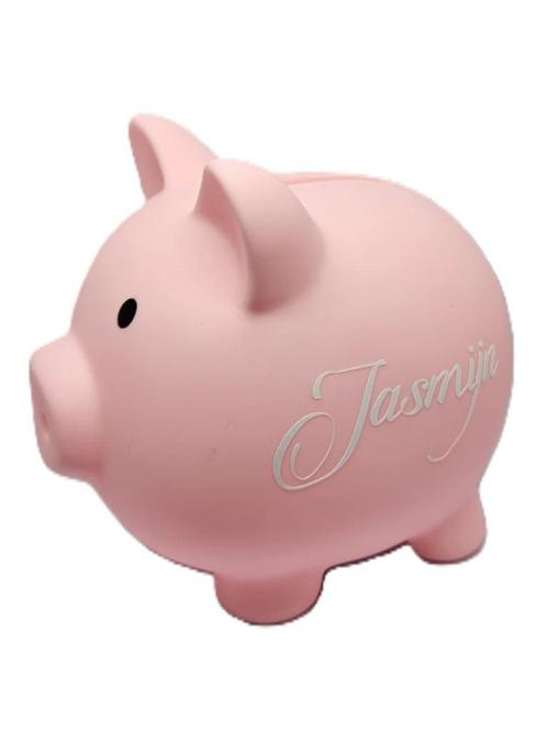 Spaarvarken met naam, Kinderen en Baby's, Kraamcadeaus en Geboorteborden, Nieuw, Kraamcadeau, Ophalen of Verzenden