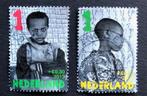 Kinder postzegels Nederland  "Laat kinderen leren", Ophalen of Verzenden, Na 1940, Gestempeld