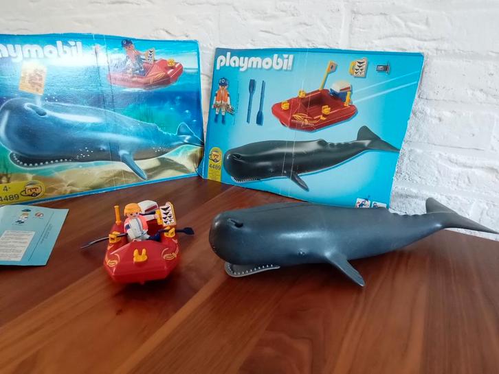 Playmobil 4489 Potvis met onderzoekboot, Kinderen en Baby's, Speelgoed | Playmobil, Gebruikt, Ophalen