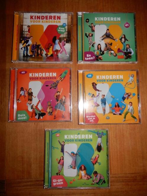 4x CD kinderen voor kinderen nr 39, 40, 41 en 42 KvK, Cd's en Dvd's, Cd's | Kinderen en Jeugd, Gebruikt, Muziek, 3 tot 5 jaar