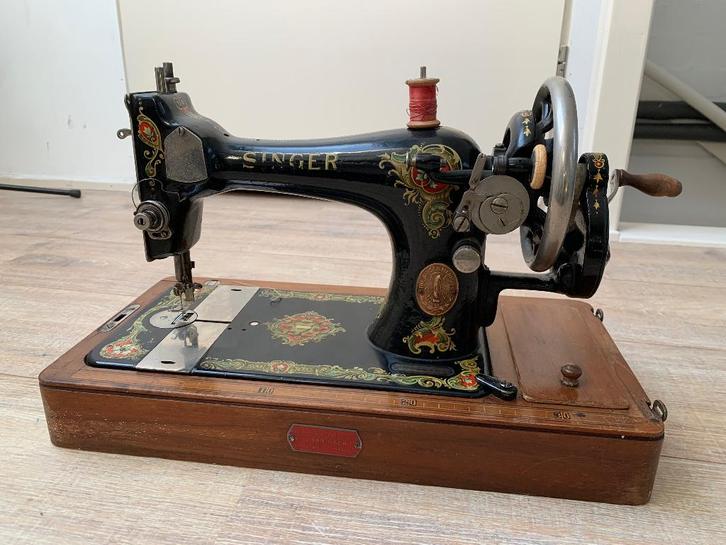 Antieke Singer naaimachine, 1917, Antiek en Kunst, Antiek | Naaimachines, Ophalen