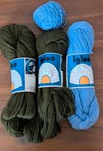 Igloo Gjestal Spinnerij Noorse  Wol - Blauw & Groen, Ophalen of Verzenden, Zo goed als nieuw, Breien of Haken, Wol of Garen