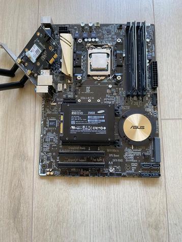 i5 6600k met moederbord, ram en ssd beschikbaar voor biedingen
