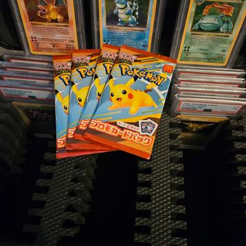 McDonald's Pokémon Promo Packs (Japan) beschikbaar voor biedingen
