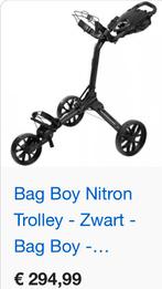 BAG BOY NITRON GOLF TROLLEY, Sport en Fitness, Golf, Ophalen, Golfkar