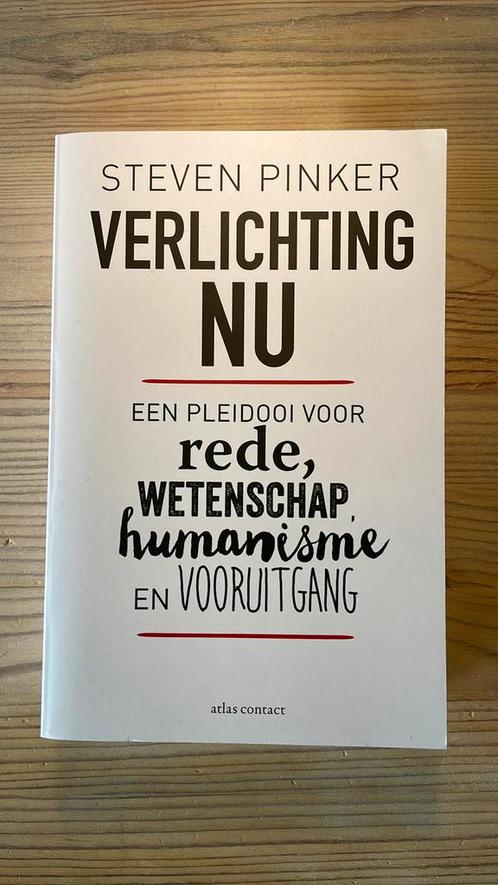Steven Pinker - Verlichting nu, Boeken, Filosofie, Zo goed als nieuw, Ophalen of Verzenden