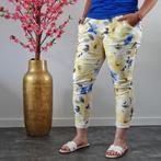 Stretch Broek Jungleprint Geel, Verzenden, Nieuw, Overige kleuren