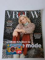 VROUW Tijdschrift Nicolette Kluijver Cover Interview 2021, Boeken, Tijdschriften en Kranten, Gelezen, Ophalen of Verzenden