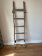 Vintage houten ladder, Antiek en Kunst, Ophalen of Verzenden
