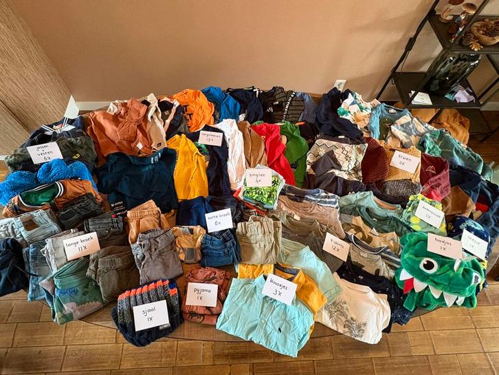 Groot keldingpakket jongen maat 98, Kinderen en Baby's, Kinderkleding | Maat 98, Zo goed als nieuw, Jongen, Ophalen of Verzenden