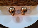 Zeer oude trapleuning ballen. 2x., Ophalen of Verzenden