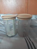 Tupperware  bewaarbusjes, Ophalen of Verzenden, Zo goed als nieuw, Geel, Bus of Trommel
