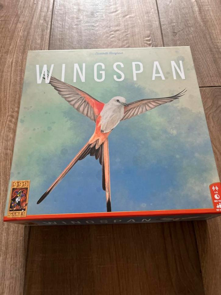 Wingspan Bordspel - Nieuwstaat!, Hobby en Vrije tijd, Gezelschapsspellen | Bordspellen, Nieuw, Een of twee spelers, Drie of vier spelers