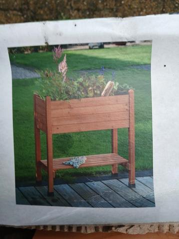 Verhoogd tuinbed / Kweektafel - Ideaal voor o.a.balkon! beschikbaar voor biedingen