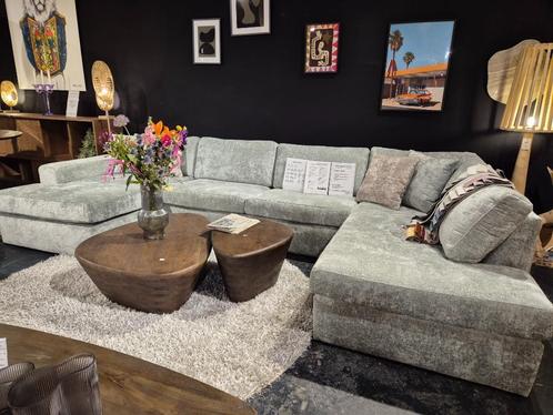 Organische Salontafel Groot Zwart & Bruin Nu Extra Voordelig, Huis en Inrichting, Tafels | Salontafels, Zo goed als nieuw, Minder dan 50 cm