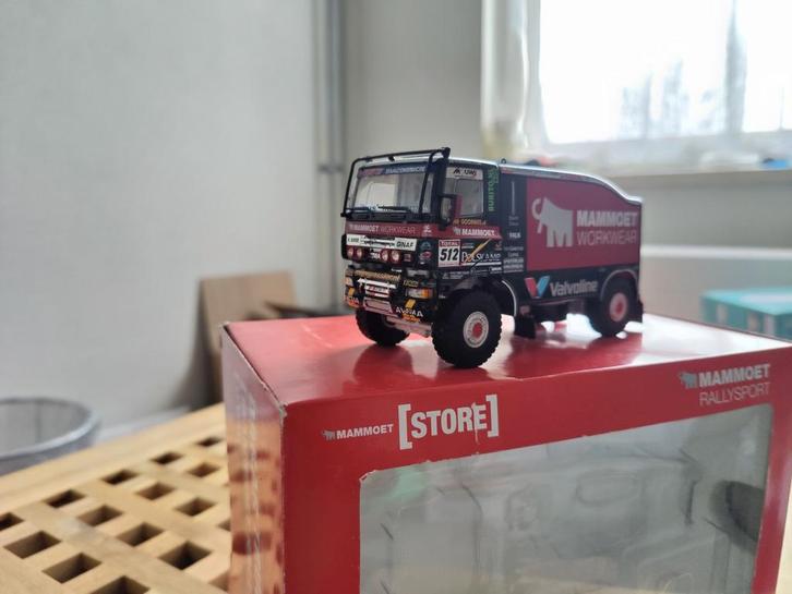 WSI Ginaf Dakar 2011 Mammoet Rally Sport #512, Hobby en Vrije tijd, Modelauto's | 1:50, Zo goed als nieuw, Bus of Vrachtwagen