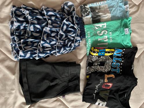 Kleding pakket maat 146-152,rokje, korte broek,parijs shirt, Kinderen en Baby's, Kinderkleding | Kinder-kledingpakketten, Zo goed als nieuw
