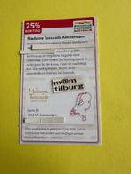 Madame Tussauds Amsterdam 25% korting, Drie personen of meer, Kortingskaart