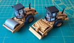 2x  Catepillar wals 1:87, Ophalen of Verzenden, Zo goed als nieuw, Hijskraan, Tractor of Landbouw, Overige merken