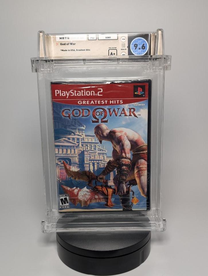God of War Playstation 2 PS2 US Greatest Hits Wata 9.6 A+, Spelcomputers en Games, Games | Sony PlayStation 2, Nieuw, Avontuur en Actie