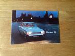 Ford Corsair V4 Brochure - 1966, Ophalen of Verzenden, Zo goed als nieuw, Ford