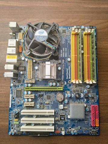 Asrock P43D1600Twins-1394 incl. Intel Q9550 en 8Gb beschikbaar voor biedingen