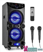 Karaoke Speaker, Party Station on Wheels 2X 10”, LIVE2104