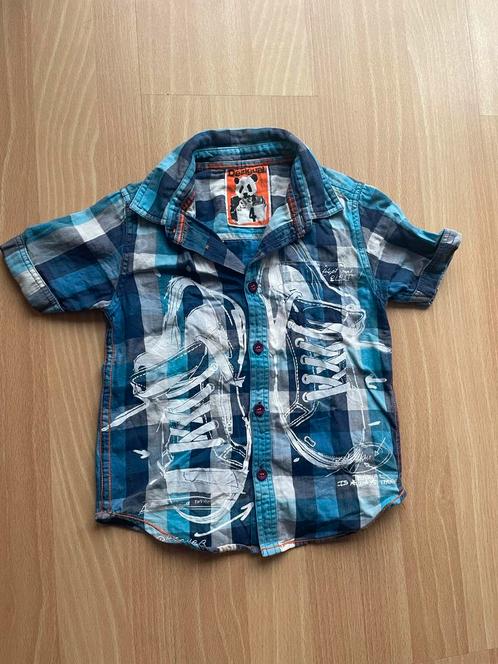 Blouse desigual jongen maat 104 zgan blauw, Kinderen en Baby's, Kinderkleding | Maat 104, Zo goed als nieuw, Jongen, Shirt of Longsleeve
