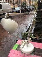 Witte Vintage Bureaulamp, Ophalen of Verzenden, Gebruikt, Metaal, Minder dan 50 cm
