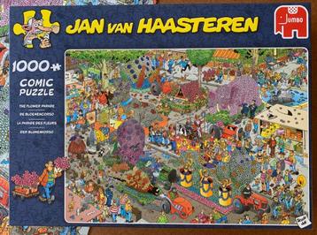 Jan van Haasteren. De Bloemencorso 1000 st. beschikbaar voor biedingen