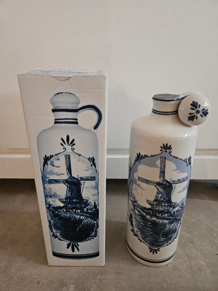 Bols Jonge Graan Jenever - Delfts Blauw, Antiek en Kunst, Antiek | Keramiek en Aardewerk, Ophalen of Verzenden