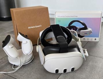 Meta Quest 3 128GB - Compleet met accessoires beschikbaar voor biedingen