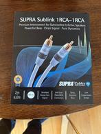 Subra Sublink 2m subwoofer kabel, Verzenden, Nieuw, 2 tot 5 meter, Luidsprekerkabel