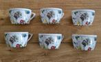 Zes Melamine Soepkommen/grote koppen Janneke Brinkman, Ophalen of Verzenden, Zo goed als nieuw, Overige stijlen, Kop(pen) en/of Schotel(s)
