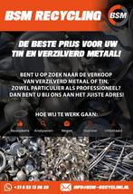 Inkoop van tin tegen hoge prijzen, Antiek en Kunst, Ophalen of Verzenden