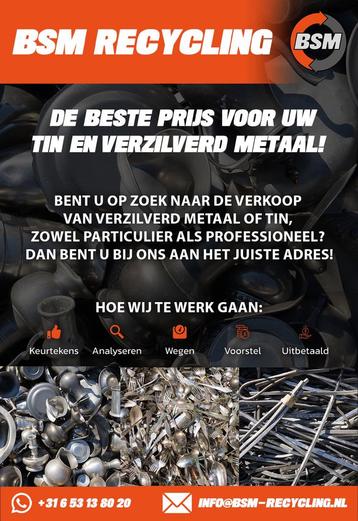 Inkoop van tin tegen hoge prijzen beschikbaar voor biedingen