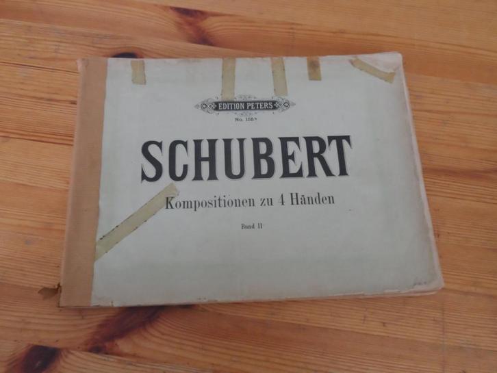 Franz Schubert 1, Muziek en Instrumenten, Bladmuziek, Gebruikt, Artiest of Componist, Klassiek, Piano, Cello, Dwarsfluit of Piccolo