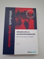 A. Eleveld - Arbeidsrecht en socialezekerheidsrecht, Ophalen of Verzenden, Zo goed als nieuw, A. Eleveld; D.M.A. bij de Vaate