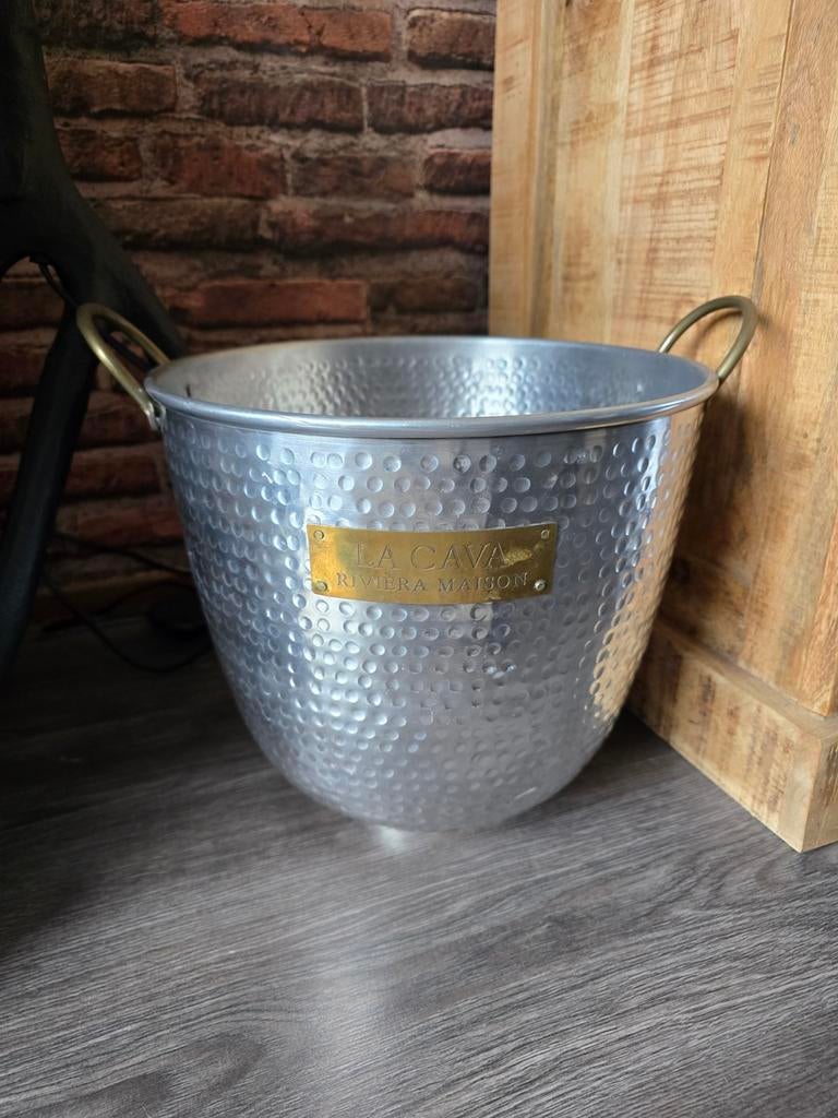 Riviera Maison La Cava wijncooler., Ophalen, Overige materialen, Schaal, Rond