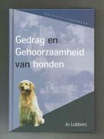 Gedrag en gehoorzaamheid van honden - Jo Lubbers, Ophalen of Verzenden, Nieuw, Honden